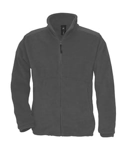 B&C Icewalker + - Outdoor Full Zip Fleece - FU703 Holzkohle