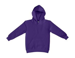 SG SG27K - Kids` Hooded Sweatshirt Purple