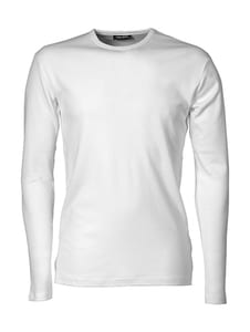 Tee Jays 530 - Mens LS Interlock T-Shirt Weiß