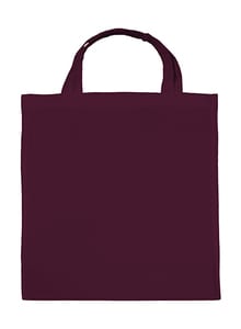 Jassz Bags 3842-SH - `Cedar` Cotton Shopper SH Claret