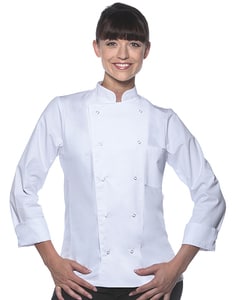 Karlowsky BJM 2 - Chef Jacket Basic Unisex Weiß
