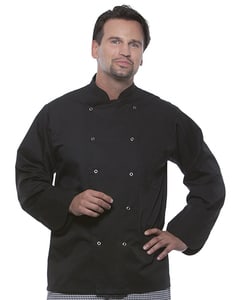 Karlowsky BJM 2 - Chef Jacket Basic Unisex Schwarz