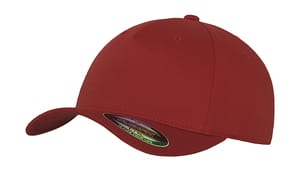 Flexfit 6560 - Fitted Baseball Cap Rot