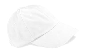 Beechfield B57 - Low Profile Heavy Brushed Cotton Cap Weiß