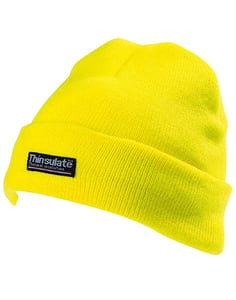 Yoko CAP402 - Hi-Vis 3M Thinsulate® Hat Hi-Vis Yellow
