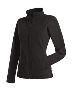 Active by Stedman ST5100 - Active Fleece Jacket Women Black Opal