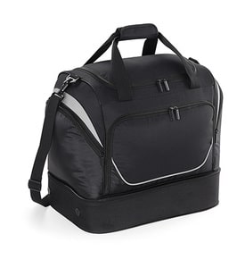 Quadra QS285 - Pro Team Hardbase Holdall Black/Black/Light Grey