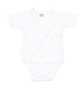Babybugz BZ05-TLC - Baby Organic Kimono Bodysuit Weiß