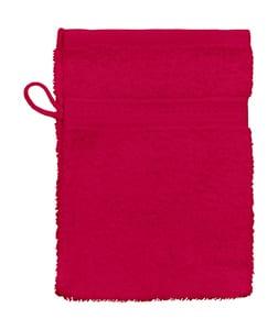 Towels by Jassz TO35 02 - Waschhandschuh  Rot