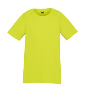 Fruit of the Loom 61-013-0 - Kids Performance T Bright Yellow