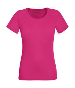 Fruit of the Loom 61-392-0 - Lady-Fit Performance T Fuchsie