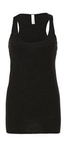 Bella 8430 - Triblend Racerback Tank Top Charcoal-Black Triblend