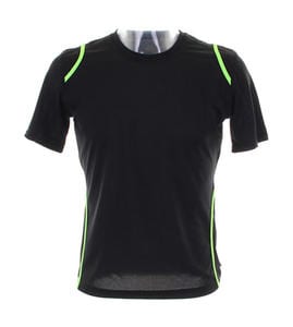 Gamegear KK991 - ® Cooltex® t-Shirt short sleeve Black/Fluorescent Lime