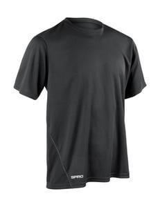 Spiro S253M -  quick dry short sleeve t-shirt Schwarz