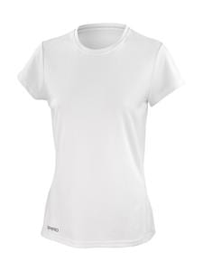 Spiro S253F - Women's Spiro quick dry short sleeve t-shirt Weiß