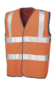 Result Safe-Guard R021X - Safety High-Viz Vest Fluorescent Orange