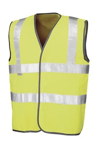 Result Safe-Guard R021X - Safety High-Viz Vest Fluorescent Yellow