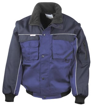 Result Work-Guard R71 - Arbeitskleidung Jacke mit abnehmbaren Ärmeln