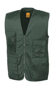 Result Work-Guard R45 - Safari Waistcoat Lichen Green