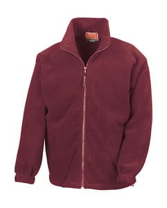 Result R36 - Full Zip Active Fleece Jacket Burgund