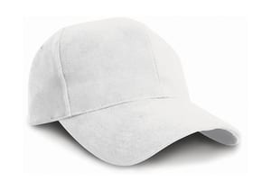 Result Headwear RC25 - Hohe Brushed Cotton Cap Weiß
