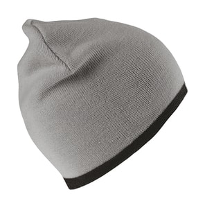 Result Winter Essentials RC46 - Reversible Fashion Fit Hat Grau / Schwarz