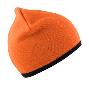 Result Winter Essentials RC46 - Reversible Fashion Fit Hat Bright Orange/Black