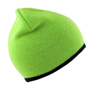 Result Winter Essentials RC46 - Reversible Fashion Fit Hat Lime/Black