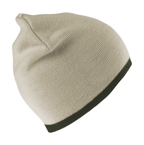 Result Winter Essentials RC46 - Reversible Fashion Fit Hat Stone/Olive