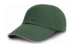 Result Headwear RC50 - Brushed Cotton Drill Cap Forest/Putty