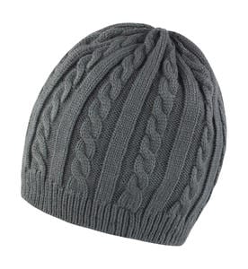 Result Winter R370X - Mariner Knitted Hat Grau / Schwarz