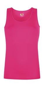 Fruit of the Loom 61-418-0 - Lady-Fit Performance Vest Fuchsie
