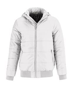 B&C Superhood Men - Superhood Jacket - JM940 White/Warm Grey