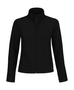 B&C ID.701 Softshell Wo. - Softshell Jacket Women - JWI63 Black/Black