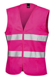 Result R334F - Women`s Hi-Viz Safety Tabard Fluorescent Pink