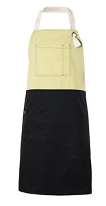 Velilla 404210B - TWO-TONE BIB APRON