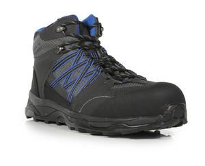 Regatta Safety Footwear TRK202 - Claystone S3 Safety Hiker Briar/Oxford Blue