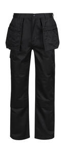 Regatta Professional TRJ501S - Pro Cargo Holster Trousers (Short) Schwarz