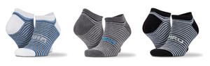 Spiro S295X - 3-Pack Mixed Stripe Sneaker Socks Color Mix 2