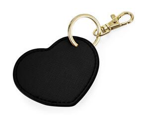 Bag Base BG746 - Boutique Heart Key Clip<P/> Schwarz
