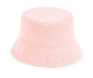 Beechfield B90NB - Junior Organic Cotton Bucket Hat Powder Pink