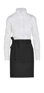 SG Accessories JG14P-REC - BRUSSELS - Short Recycled Bistro Apron with Pocket Schwarz