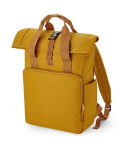 Bag Base BG118L - Recycled Twin Handle Roll-Top Laptop Backpack