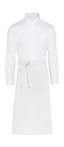SG Accessories JG13P-REC - ROME - Recycled Bistro Apron with Pocket Weiß