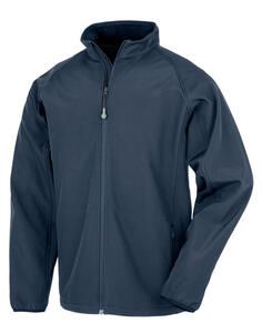 Result Genuine Recycled R901M - Men's Recycled 2-Layer Printable Softshell Jacket Navy