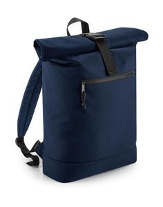 Bag Base BG286 - Recycled Roll-Top Backpack Navy