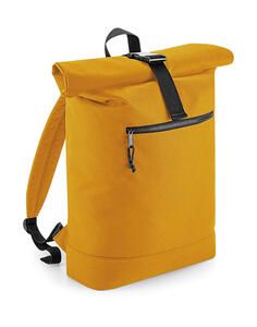 Bag Base BG286 - Recycled Roll-Top Backpack Senf