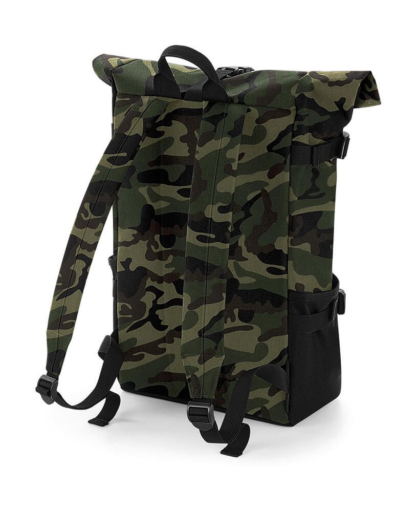 Bag Base BG858 - Block Roll-Top Backpack