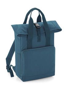 Bag Base BG118 - Twin Handle Roll-Top Backpack Airforce Blue
