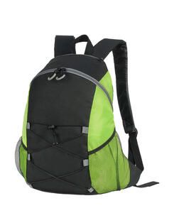 Shugon SH7237 - Chester Backpack Black/Lime Green